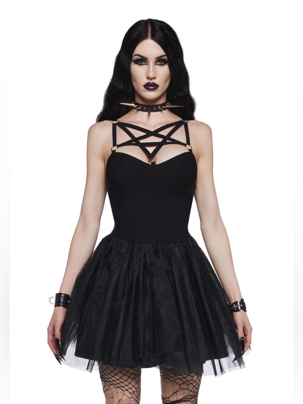 WIDOW Bleak Moonlight Pentagram Dress - size S - NWT